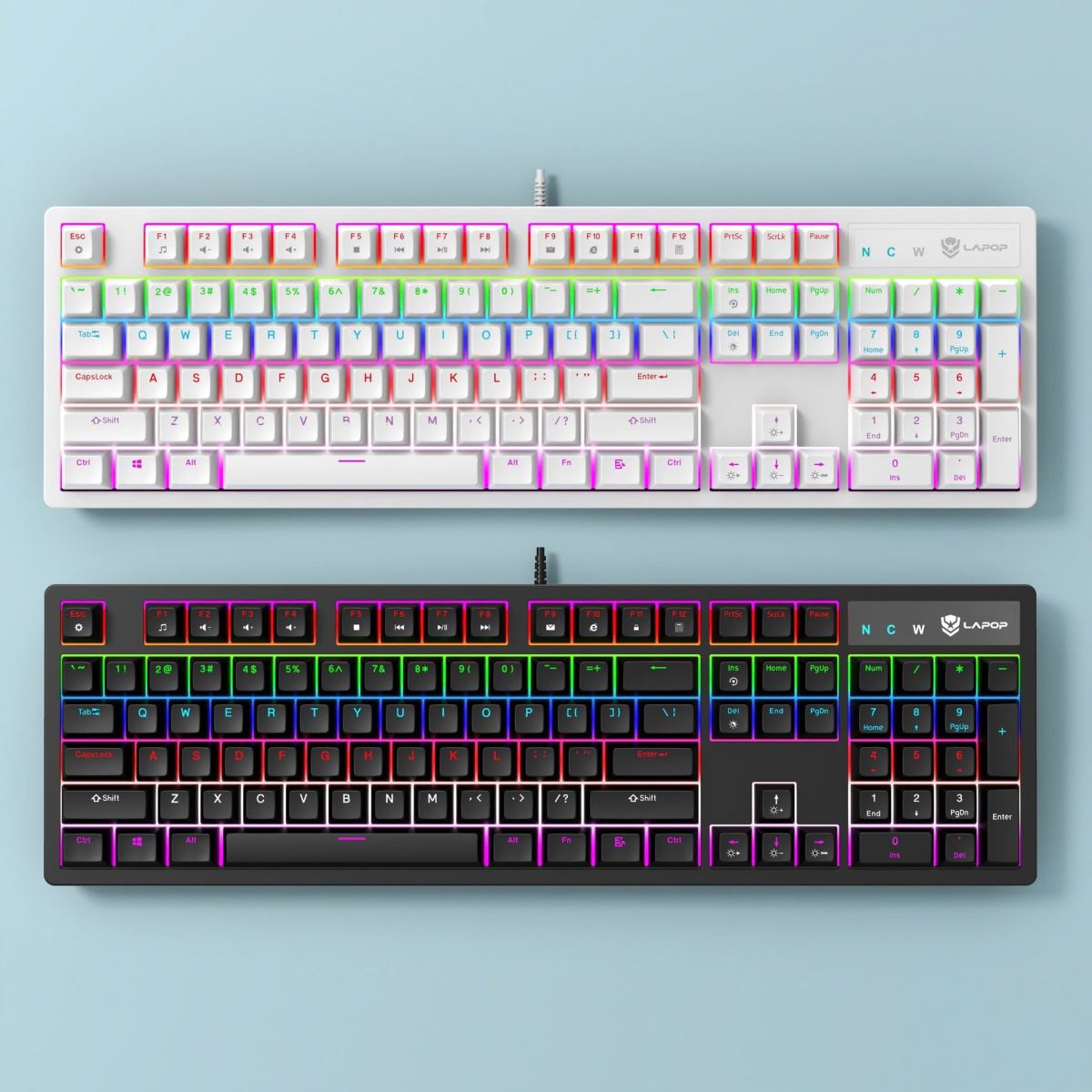 Bàn Phím Cơ Gaming LAPOP WK85