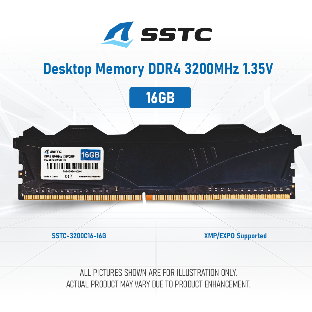 RAM SSTC 16GB/3200 tản nhiệt