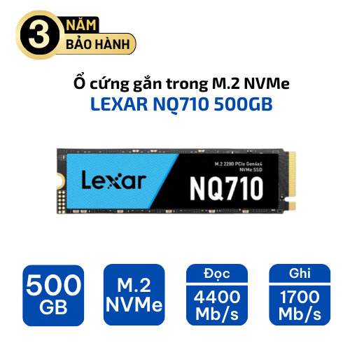 SSD Lexar NVMe NQ710 500G