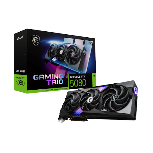 VGA MSI RTX 5080 16GB GAMING TRIO OC