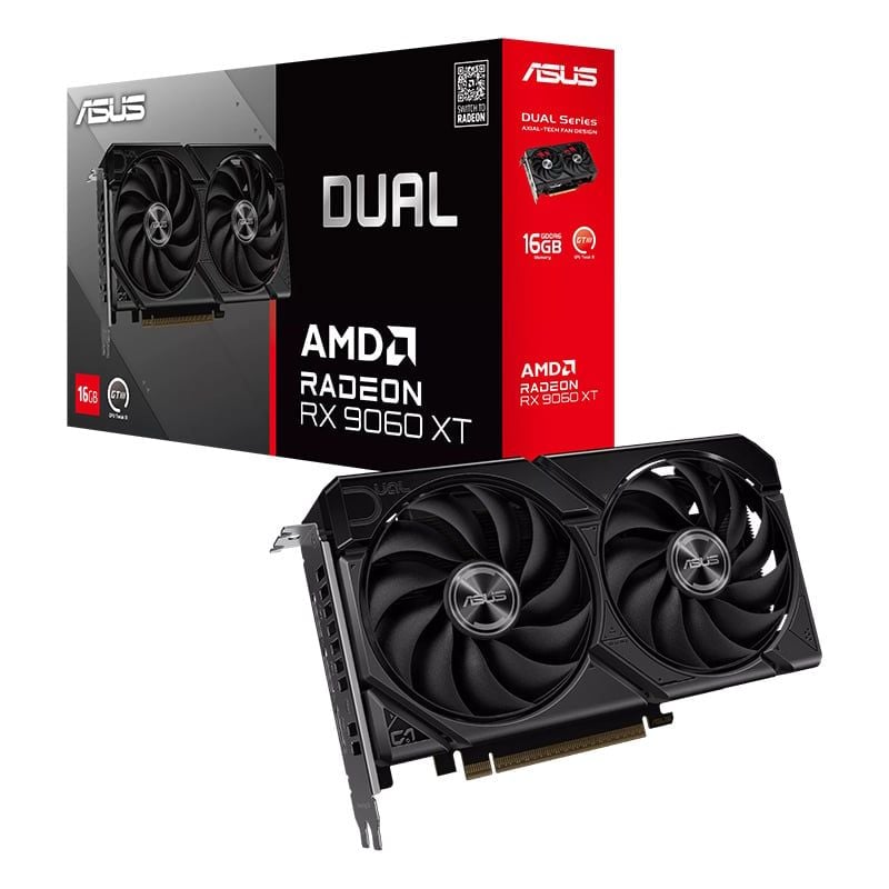 VGA Asus Dual RX 9060 XT 16GB GDDR6