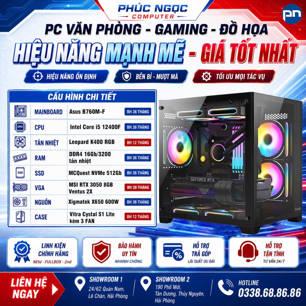 Cấu Hình PC Văn Phòng - Gaming Giá Rẻ