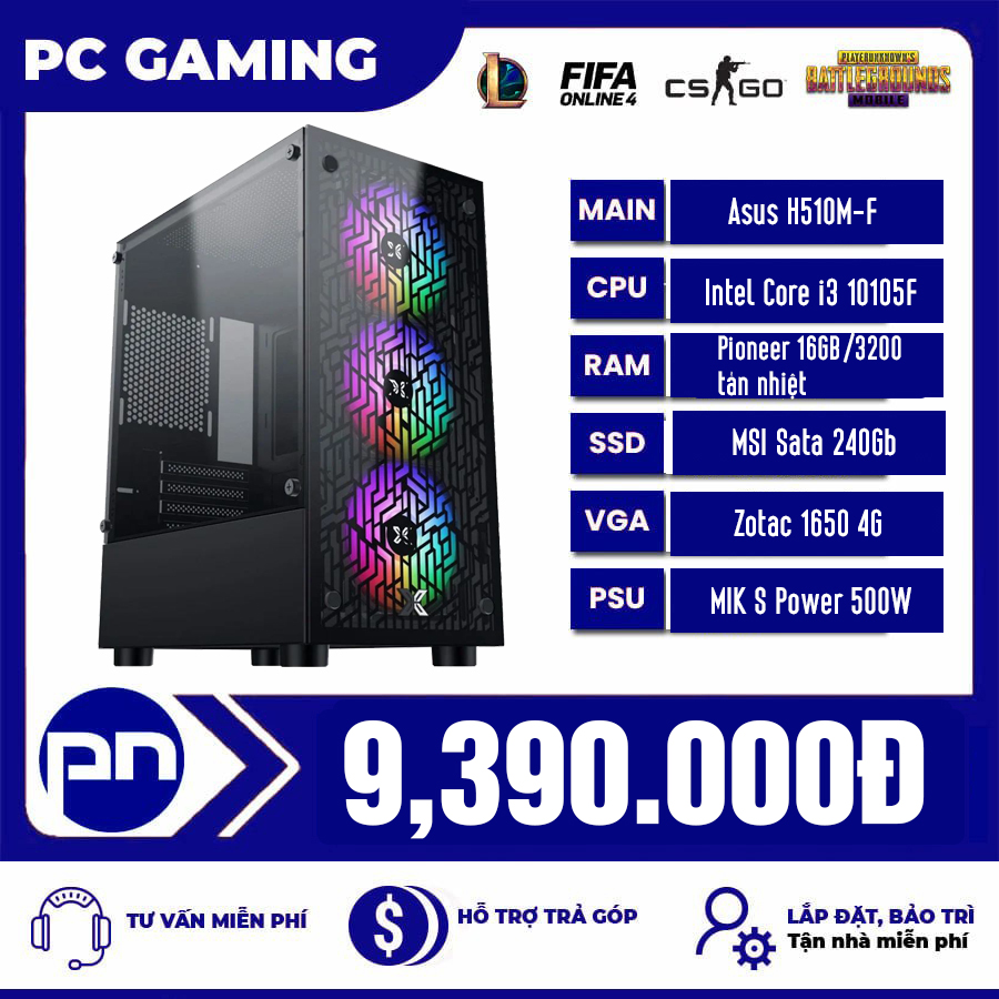 Cấu Hình PC Văn Phòng - Gaming Giá Rẻ