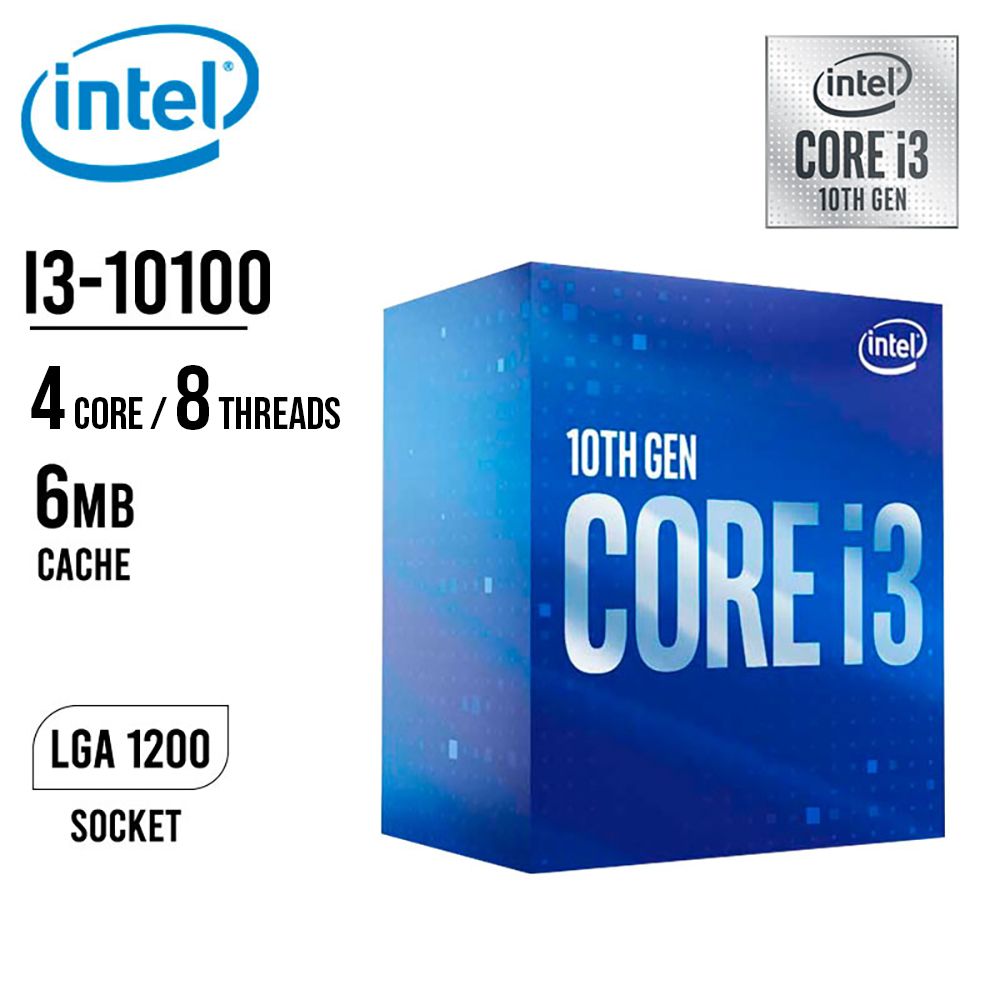 CPU Intel Core i3-10100