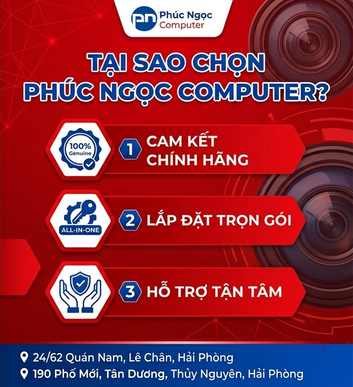 LẮP ĐẶT CAMERA TẠI HẢI PHÒNG - Ảnh 2