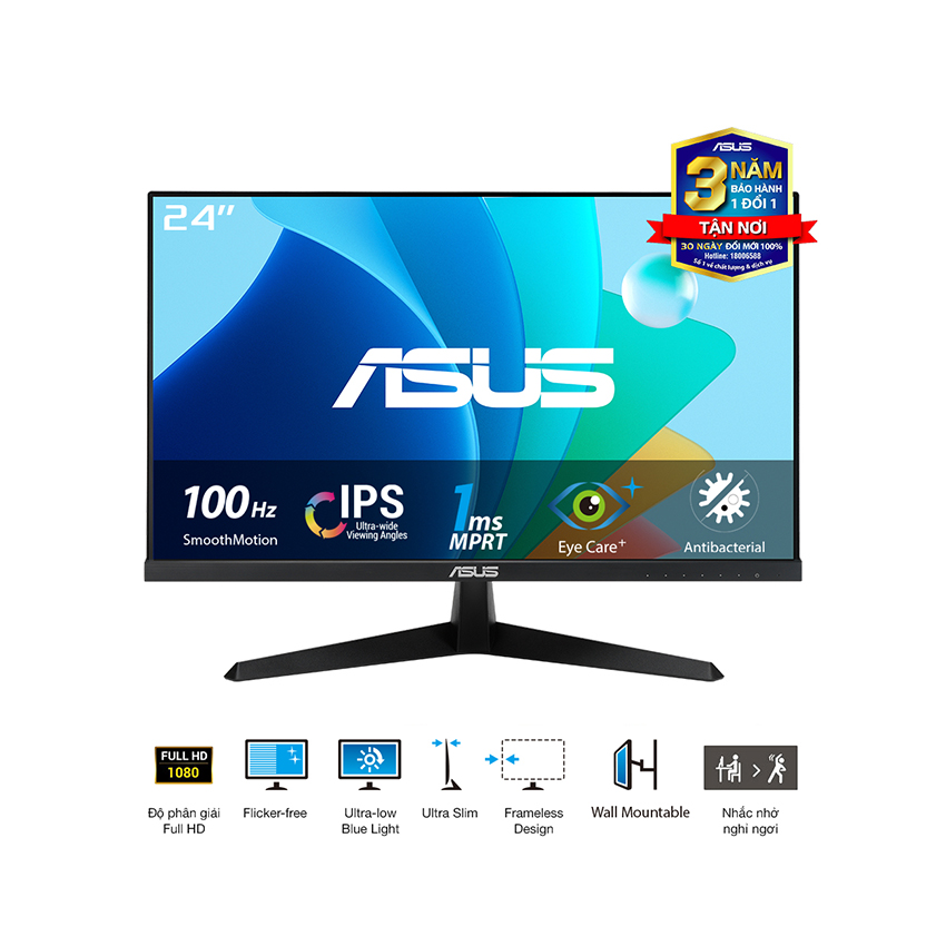 Màn Hình ASUS VY249HF 24” IPS 100Hz