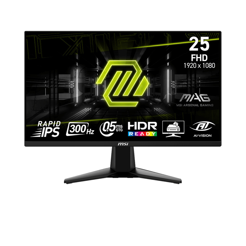 Màn hình Gaming MSI MAG 255XF ( 25 inch - IPS - FHD - 0.5ms - 300Hz)