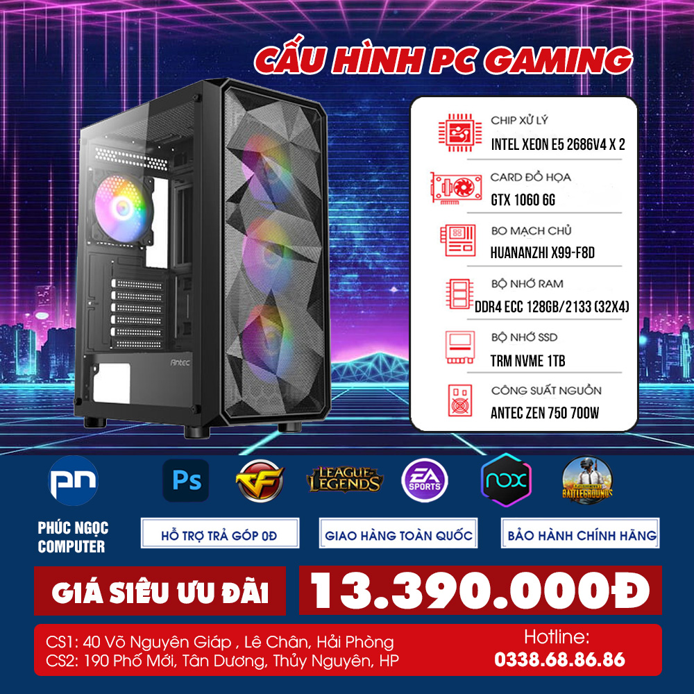 Cấu Hình PC Văn Phòng - Gaming Giá Rẻ