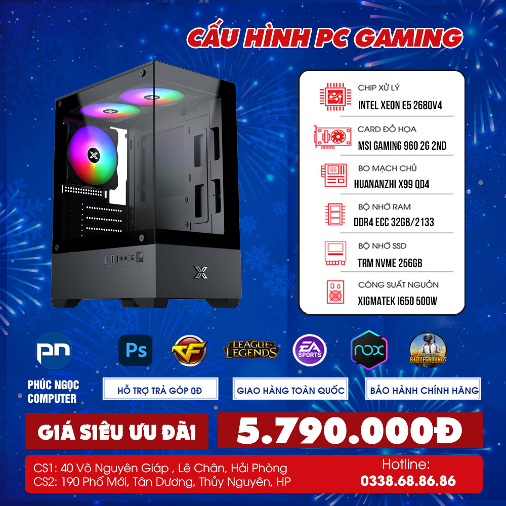 Cấu Hình PC Văn Phòng - Gaming Giá Rẻ