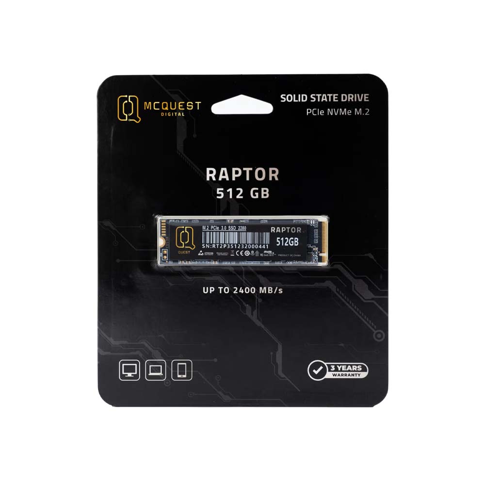 SSD MCQuest NVMe 512Gb