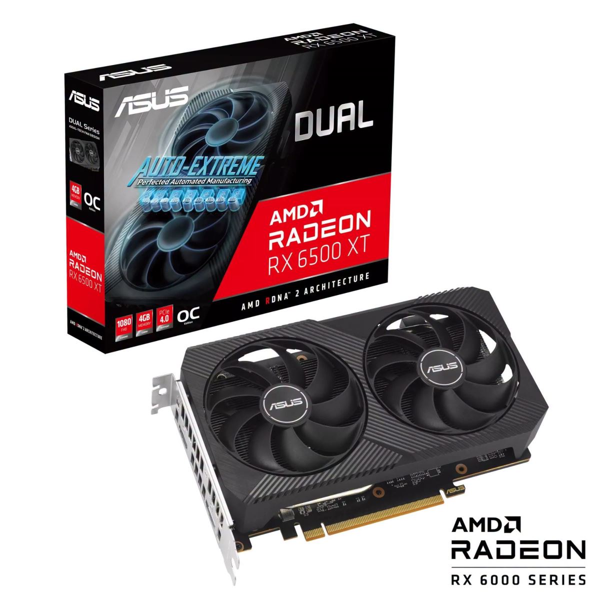 VGA Asus Dual RTX 6500XT 4Gb